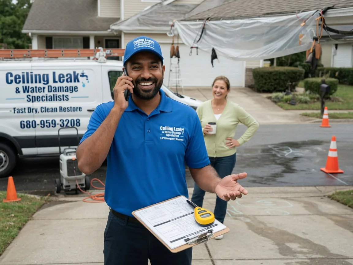Ceiling Leak Cleanup Weskan, KS FAQs